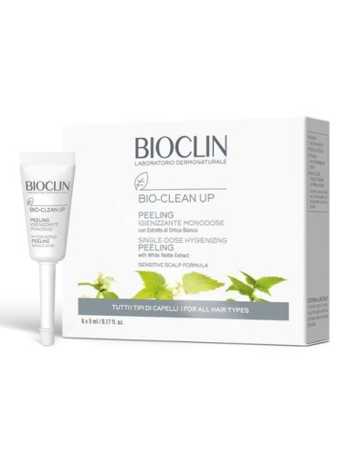 BIOCLIN BIO CLEAN UP CREMA CUOIO CAPELLUTO IGIENIZZANTE 6 FLACONCINI