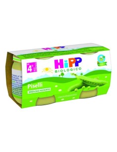 HIPP OMOGENEIZZATO DI PISELLI 2X80G