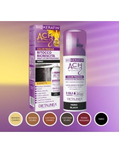 BIOKERATIN ACH8 RITOCCO RICRESCITA NERO SPRAY COLORE ISTANTANEO 75ml