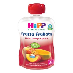 HIPP BIO FRUTTA FRULLATA MELA MANGO E PESCA 90g