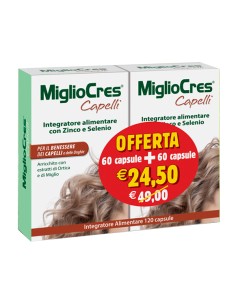 MIGLIOCRES 60+60 CAPSULE 60 G PROMOZIONE