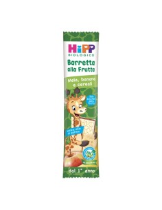 HIPP BIO BARRETTA ALLA FRUTTA MELA/BANANA/CEREALI 23 G