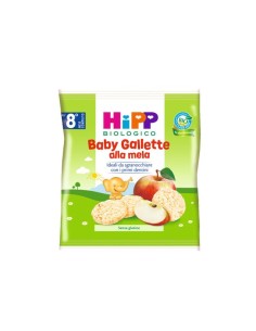 HIPP BIO BABY GALLETTE DI RISO ALLA MELA 30 G