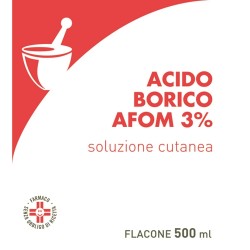 bACIDO BORICO AFOM 3% SOLUZIONE CUTANEA /b