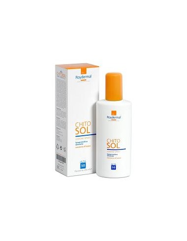 CHITOSOL LOZIONE SPRAY SOLARE FP 50 FLACONE 150 ML