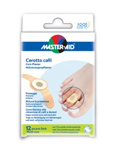 MASTER-AID CEROTTO CALLIFUGO FOOT CARE 71X22 MM 12 PEZZI