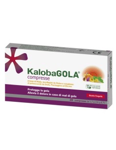 KALOBAGOLA 20 COMPRESSE FRAGOLA