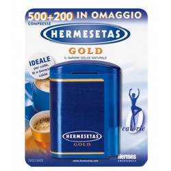 HERMESETAS GOLD DOLCIFICANTE A RIDOTTO CONTENUTO ENERGETICO 500 + 200 cpr