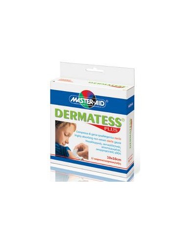 GARZA DERMATESS PLUS 5X9 12 PEZZI