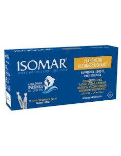 ISOMAR SOLUZIONE IPERTONICA DECONGESTIONANTE NASALE 20 FLACONCINI 5 ML