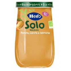 HERO BABY SOLO OMOGENEIZZATO SALMONE VERDURE 190 G