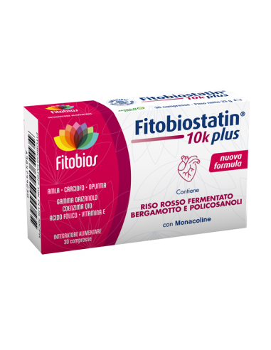 FITOBIOSTATIN 10K PLUS FITOBIOS 30 COMPRESSE