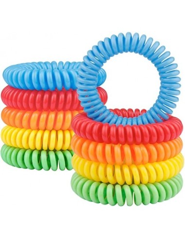 CITRONELLA BRACCIALE PROTETTIVO ZANZARA 5 PEZZI