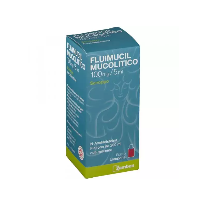 FLUIMUCIL MUCOLITICO 100 mg/5ml SCIROPPO FLACONE 200 ML
