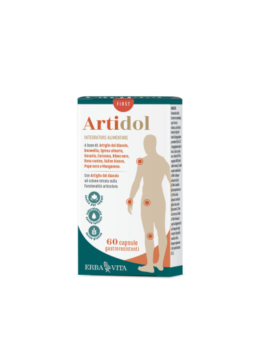 ERBA VITA ARTIDOL INTEGRATORE CARTILAGINI E ARTICOLAZIONI CAPSULE 60 CAPSULE