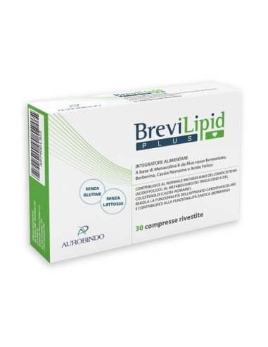 AUROBINDO BREVILIPID PLUS 30 COMPRESSE RIVESTITE