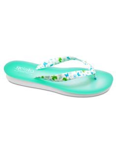 INFRADITO GELATO BUTTERFLY CON PLANTARE INDOSSABILE TURQUOISE 37/38