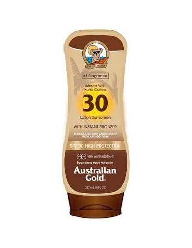 AUSTRALIAN GOLD INSTANT BRONZER SPF 30 LOZIONE SOLARE 237ML