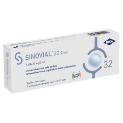 IBSA SINOVIAL FORTE 1,6% 32 mg/2 ml ACIDO IALURONICO SALE SODICO 1 SIRINGA PRERIEMPITA