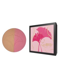 PUROBIO COSMETICS FACE DUO BRONZER & BLUSH 01 EMPATHY