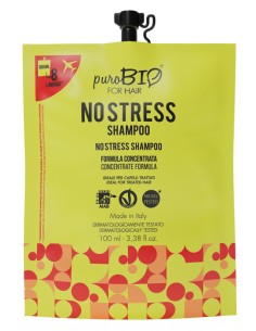 PUROBIO FOR HAIR SHAMPOO NO STRESS 100 ML