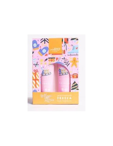 PUROBIO FOR SKIN KIT GEL DOCCIA E LATTE CORPO DA 75 ML FRAGRANZA FRESCA