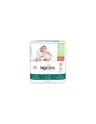 MOLTEX PURE&NATURE PANTS MAXI TAGLIA 4 7-12 KG 22 PEZZI