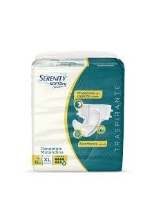 SERENITY PANNOLONE MUTANDINA SD SENSITIVE EXTRA TAGLIA XL 15 PEZZI