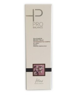 HINO NATURAL SKINCARE PRO BALANCE SHOWER BODY SILK DETERGENTE CORPO 200 ML