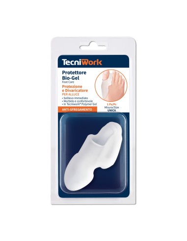TECNIWORK PROTETTORE DIVARICATORE ALLUCE BIOGEL