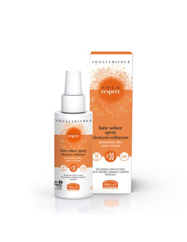 VOGLIADISOLE FOUR RESPECT LATTE SOLARE SPRAY SPF30 VISO E CORPO 100 ML