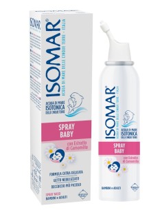 ISOMAR SPRAY BABY CON CAMOMILLA 100 ML