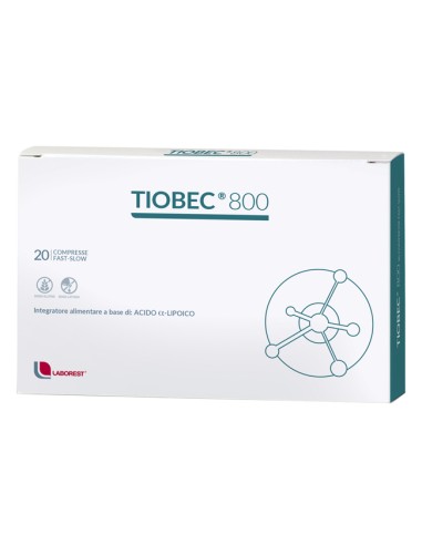 TIOBEC 800 20 COMPRESSE FAST-SLOW 36 G