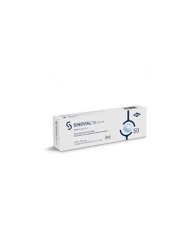 IBSA SINOVIAL ONE 2,0% 50mg/2,5ml ACIDO IALURONICO SALE SODICO 1 SIRINGA PRERIEMPITA