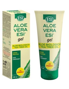 ESI ALOE VERA GEL TEA TREE OIL LENITIVO PROTETTIVO CON VITAMINA E 100 ML