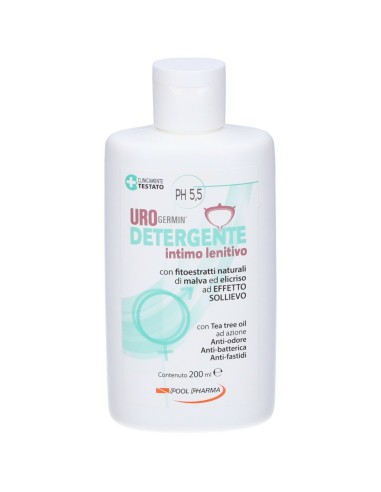 POOL PHARMA UROGERMIN DETERGENTE IGIENE INTIMO LENITIVO 200 ML