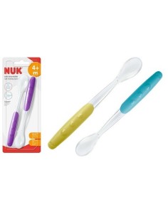 NUK CUCCHIAINO MORBIDO IN SILICONE 2 PEZZI