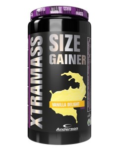 ANDERSON XTRAMASS SIZE GAINER VANIGLIA 1,1 KG