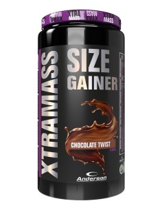 ANDERSON XTRAMASS SIZE GAINER CHOCOLATE TWIST 1,1 KG