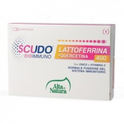 ALTA NATURA SCUDO BIOIMMUNO LATTOFERRINA + QUERCETINA 400 30 COMPRESSE