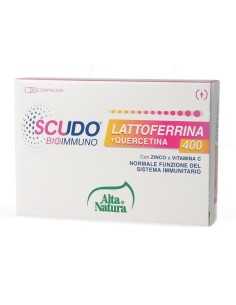 ALTA NATURA SCUDO BIOIMMUNO LATTOFERRINA + QUERCETINA 400 30 COMPRESSE