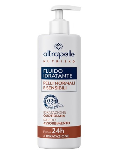 ALTRAPELLE NUTRISKO FLUIDO IDRATANTE PELLI NORMALI SENSIBILI 400 ML