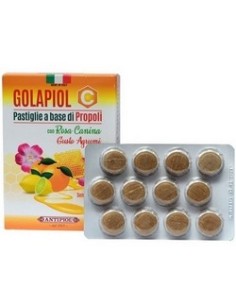 ANTIPIOL GOLAPIOL C AGRUMI SENZA ZUCCHERO 24 PASTIGLIE