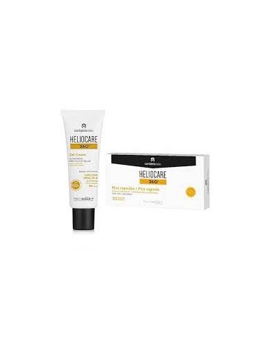 HELIOCARE 360 GELCREAM 100+ 50 ML + HELIOCARE 360 PLUS 7 CAPSULE CAMPIONE