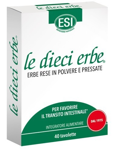 ESI LE DIECI ERBE 40 TAVOLETTE