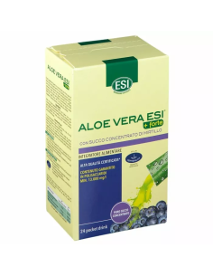 ESI ALOE VERA SUCCO + FORTE MIRTILLO 24 POCKET DRINK