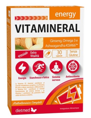 DIETMED VITAMINERAL ENERGY 30 CAPSULE