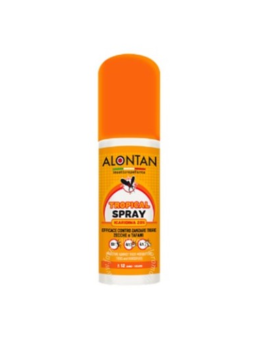 ALONTAN TROPICAL SPRAY CONTRO ZANZARE TIGRE ZECCHE E TAFANI 75 ML