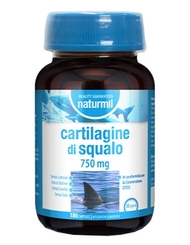 NATURMIL CARTILAGINE DI SQUALO 750 MG 180 CAPSULE