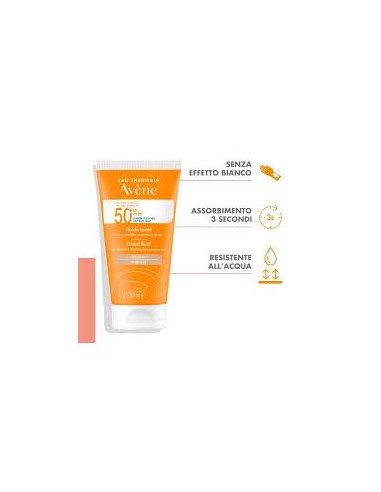 AVENE SOLARE FLUIDO SPF50+ COLORATO NUOVA FORMULA 50 ML